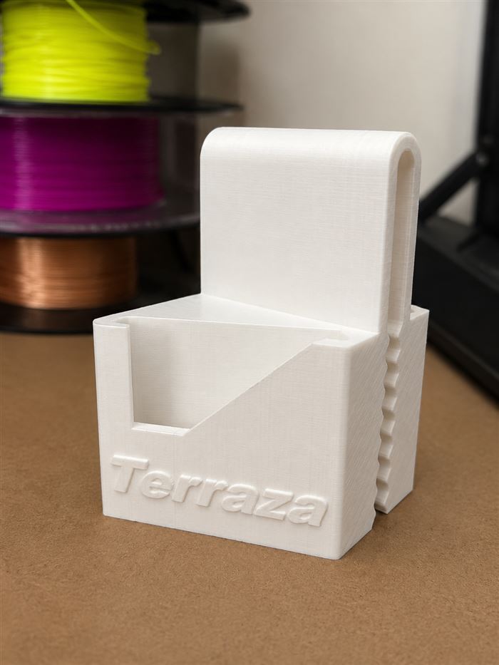 Soporte 3D personalizado entregado a cliente