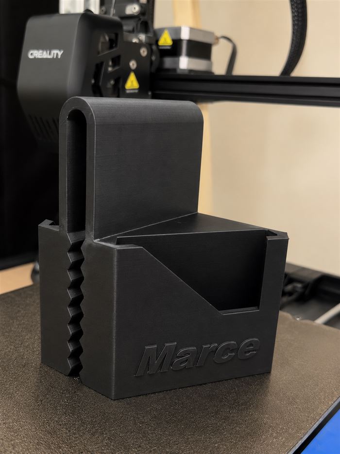 Soporte 3D personalizado entregado a cliente